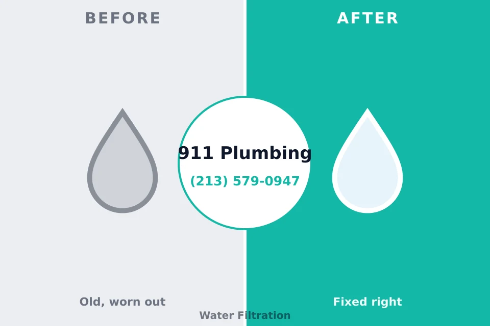 Before and after: plumbing company Hardeeville, SC